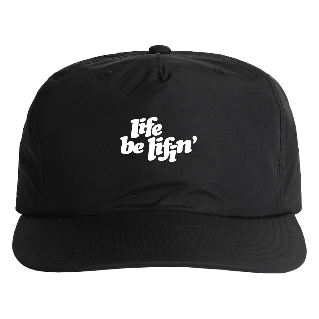 SMH Life Be Lifin' 5 Panel Unconstructed Nylon Cap